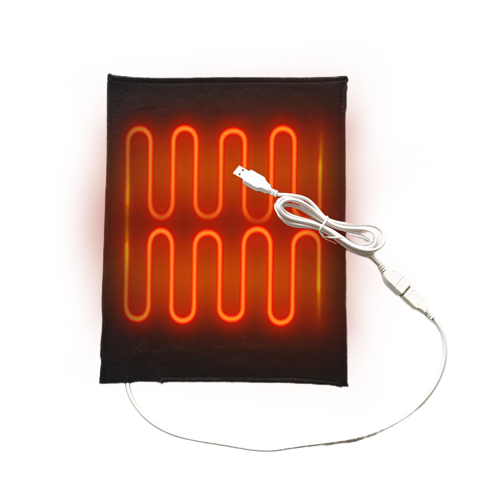 

Electric For Clothes Heating Pad Vest Jacket Back Shoulder Carbon Fiber Pet Outdoor Warm Washable USB Powered Winter Home Office