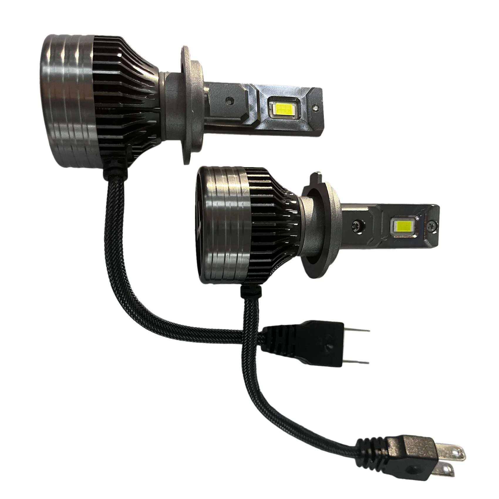 

Светодиодные лампы для фар H7, 120 лм, 6000 Вт, K, чрезвычайно яркая конструкция с двойной тепловой трубкой светодиодный светодиодные фары в компл...