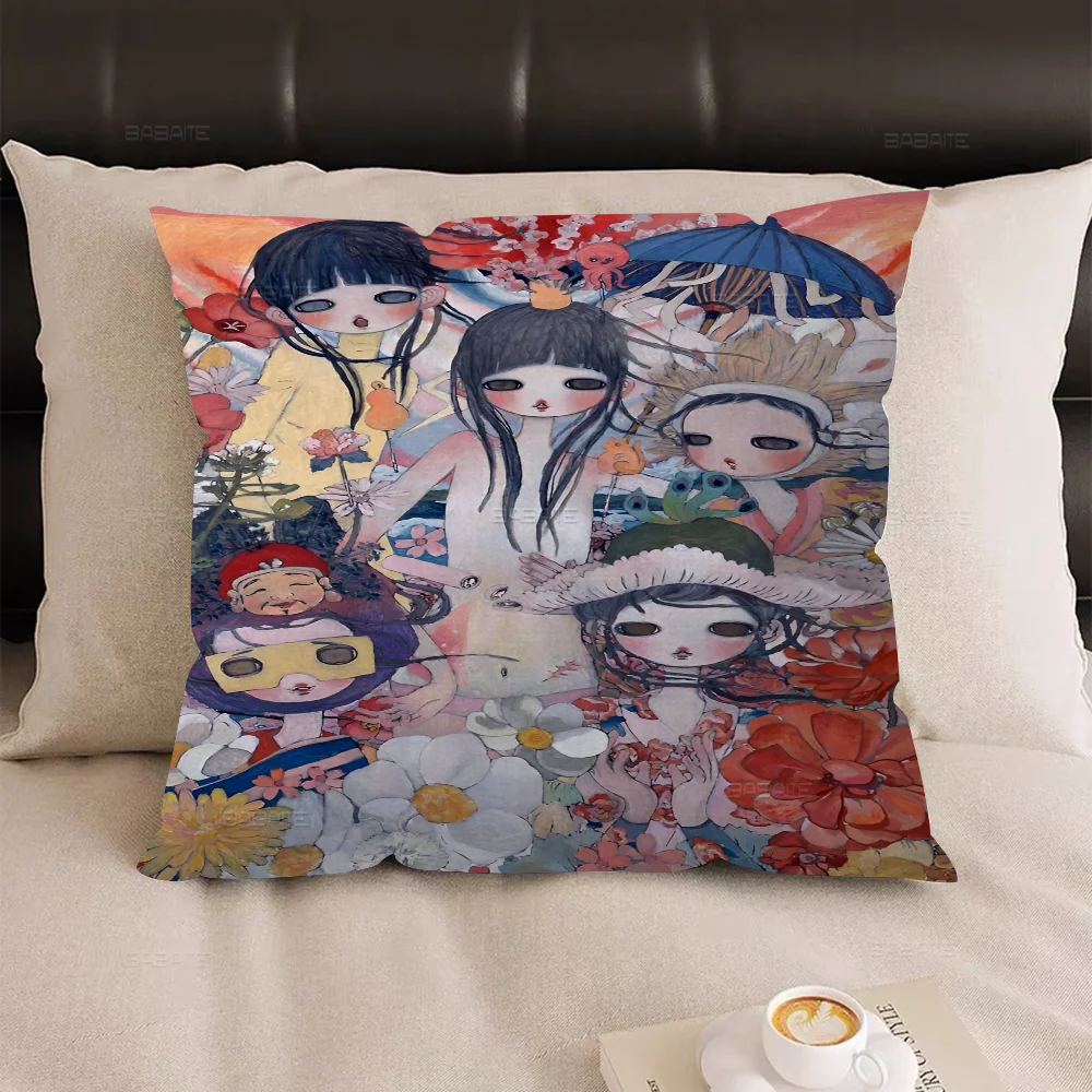 Aya Takano Anime Personalized Pillow Dust Cover Bedroom Kids Party Decoration Pillowcase Birthday Children Gift