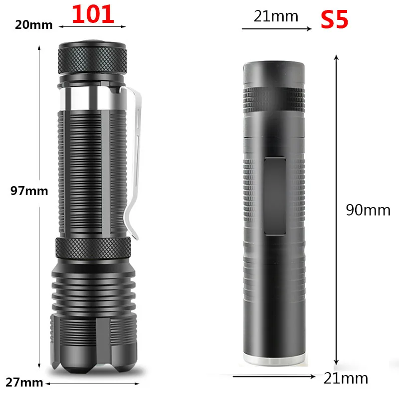 Суперъяркий светодиодный мини фонарик XHP50.2 с алюминиевым корпусом водный фонарь