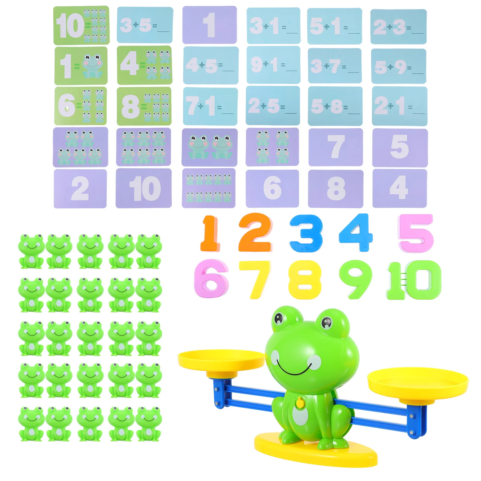 Лягушка весы детские игрушки лягушки математика дети баланс игры расчет