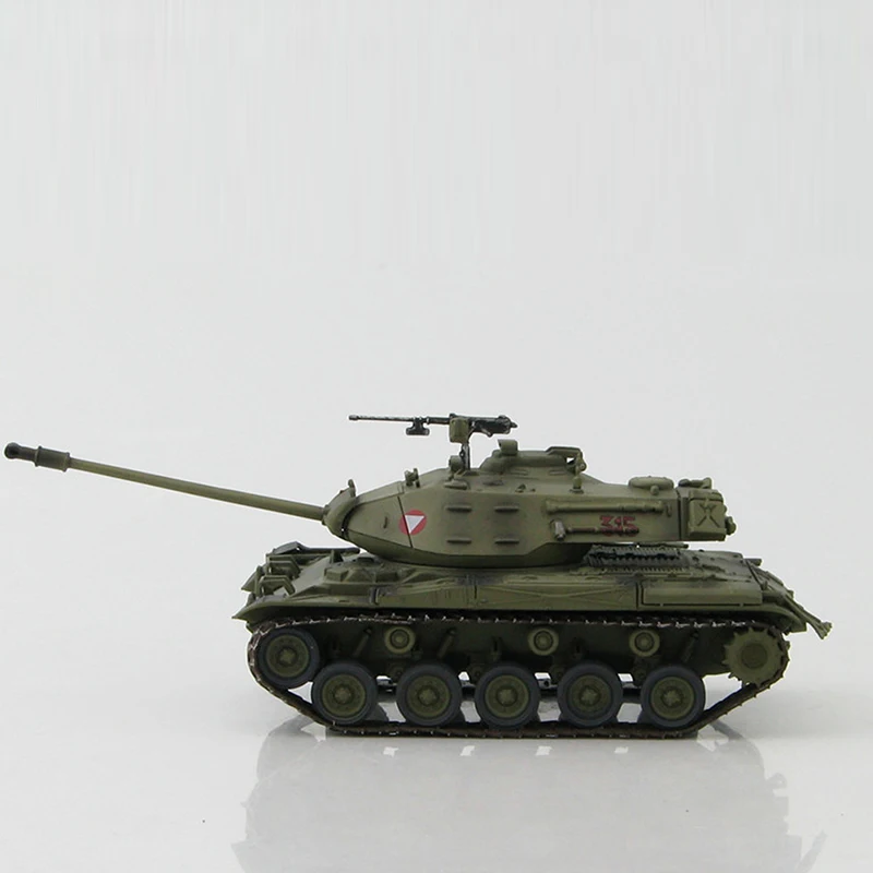 

Литье под давлением модель танка M41A3 масштаб 1:72, бельгийский гусеничный боевой автомобиль, Готовая модель из сплава, Коллекционные Подарочные игрушки