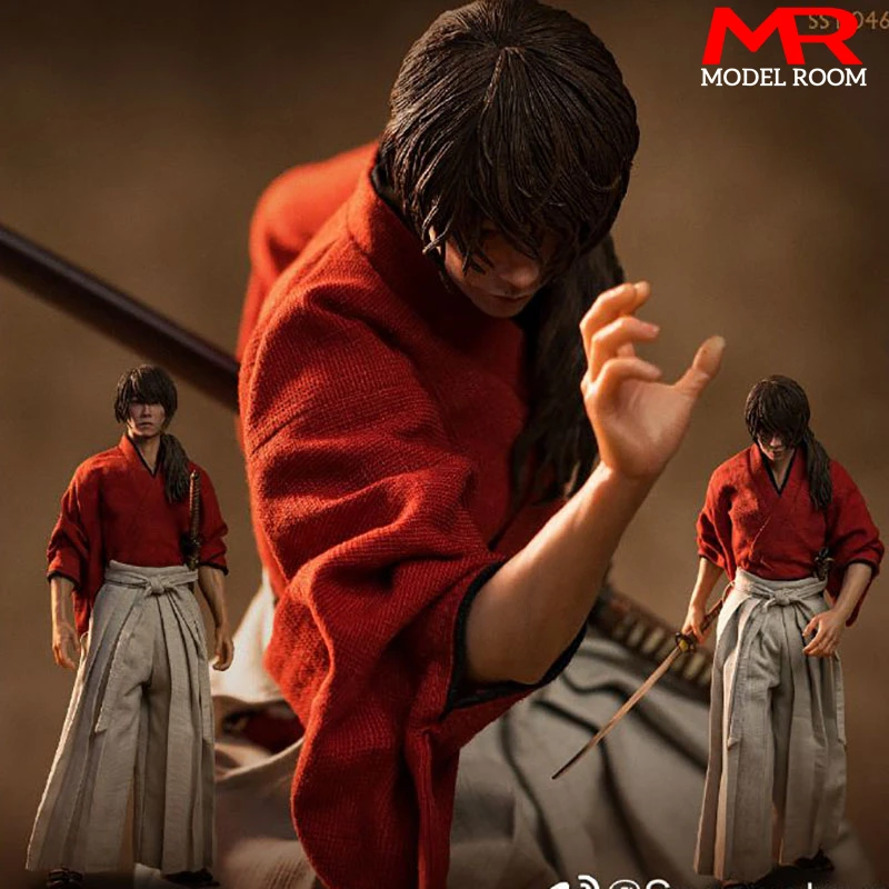 В наличии sootoys SST-046 1/6 Himura Kenshin фигурка модель SST046 12 дюймов мужской солдат тела