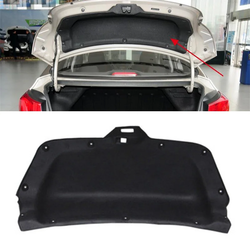 

1 шт. для 2012-2015 Hyundai Elantra Avante MD UD Автомобильный задний багажник двери тепловой звукоизоляционный коврик хлопковый звукоизоляционный коврик
