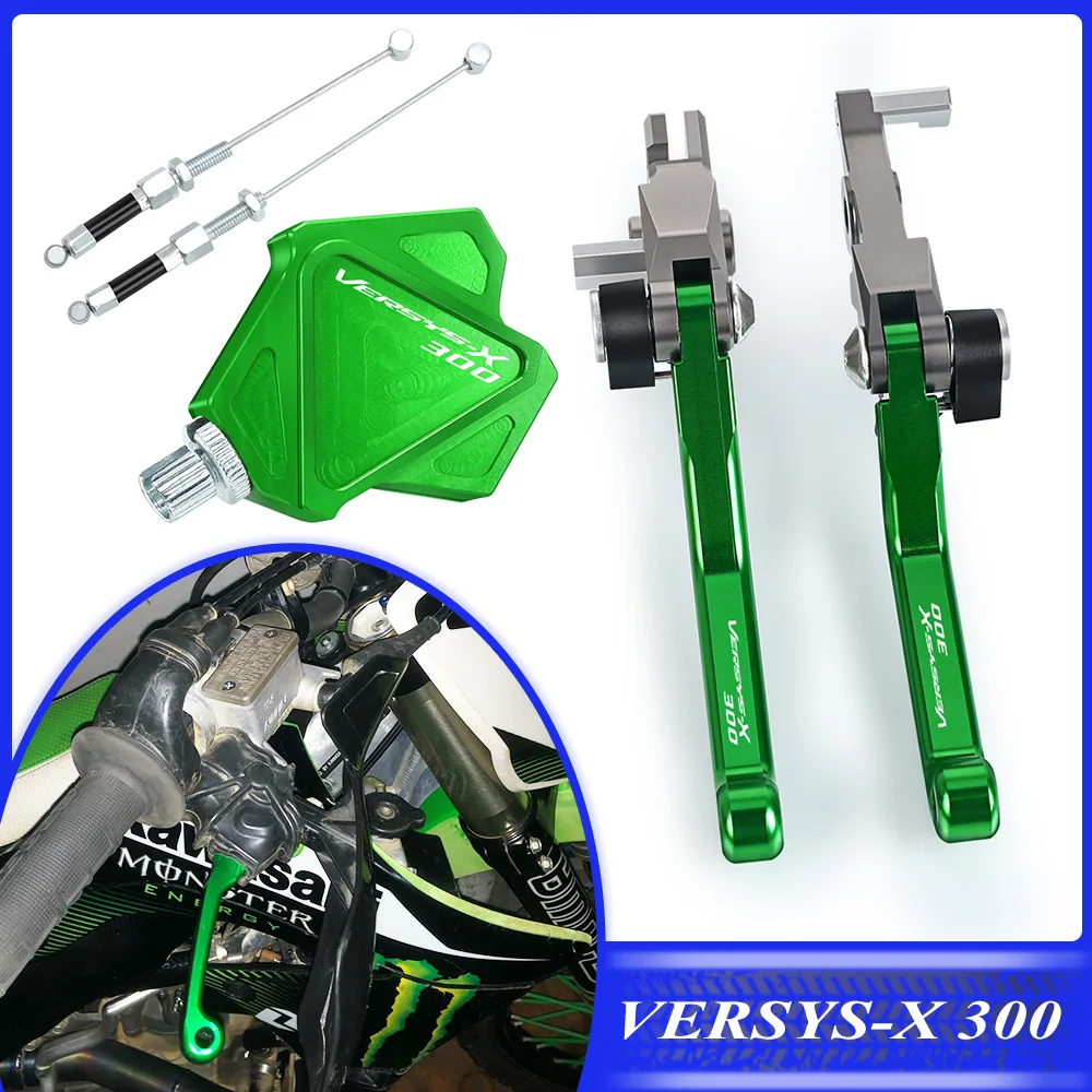 

Dirt Bike Brake Clutch Lever Stunt Clutch Easy Pull Cable System For Kawasaki VERSYS-X 300 VERSYSX300 VERSYS-X300 2017 2018 2019