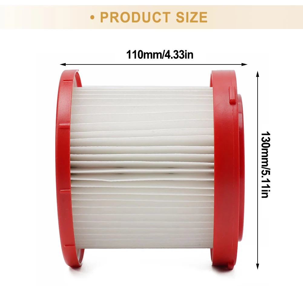

Kit New Filters Vacuums Accessories 1pcs 4931465230 ABS Accessories Brand New Cleaning Household Supplies Red+ White Replacement