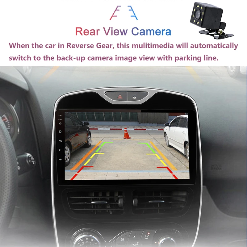 Автомагнитола 2DIN на Android 10 с GPS для RENAULT Clio 3 4 2012-2016 мультимедийный проигрыватель 1