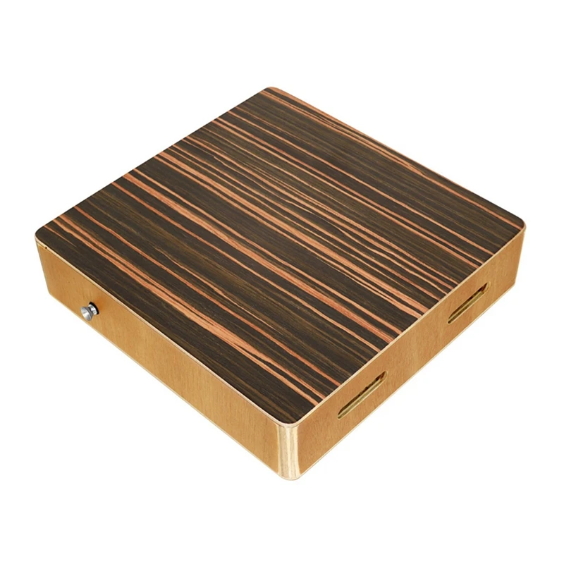 Портативная барабанная установка Cajon Box с дорожной сумкой черная ударная коробка