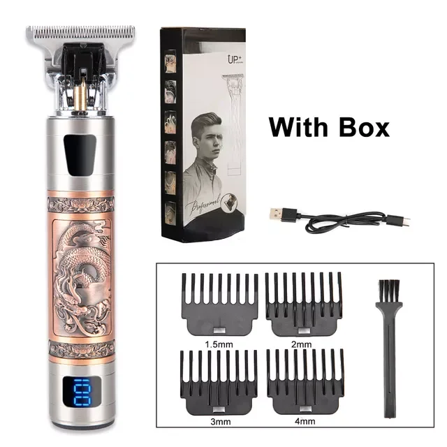 

NEW2023 in Trimmer Barber Hair Clipper Hair Cutting Machine Beard Trimmer Shaving Machine Wireless Men Shaver sonic home appli