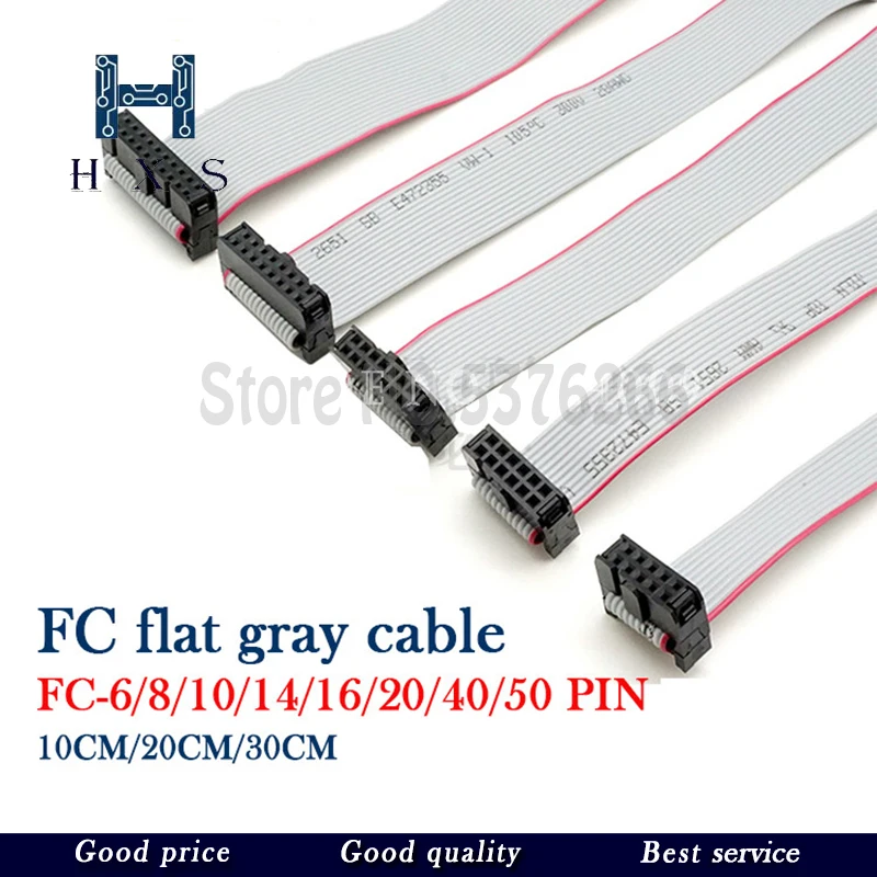 Кабель для скачивания JTAG ISP AVR плоский кабель передачи данных диаметром 10 см/20 см/30