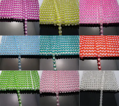 Сделай Сам SS12 класс прозрачного хрустального стекла 3 мм Стразы красочная