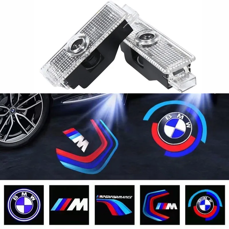

4X LED Car Door Welcome Courtesy Lamp Projector Light for BMW X5 E70 E60 F10 F20 F30 X3 X6 Z E90 E92 E83 E87 E46 3 5 6 7 series
