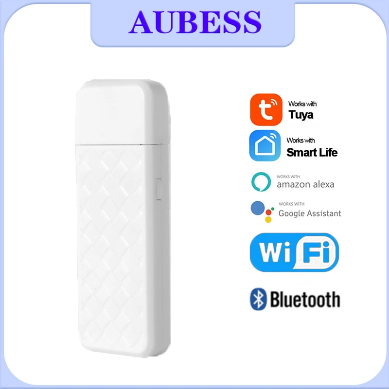 

Tuya Smart Gateway Hub Smart Home Bridge Bluetooth Mesh Gateway USB Power Supply APP Wireless Remote Control Support 128 Devices