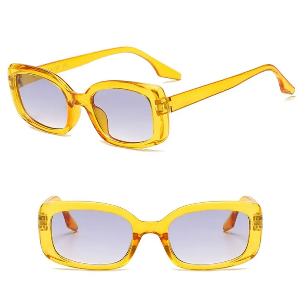 Солнечные очки в стиле панк с небольшой оправой антибликовые солнцезащитные