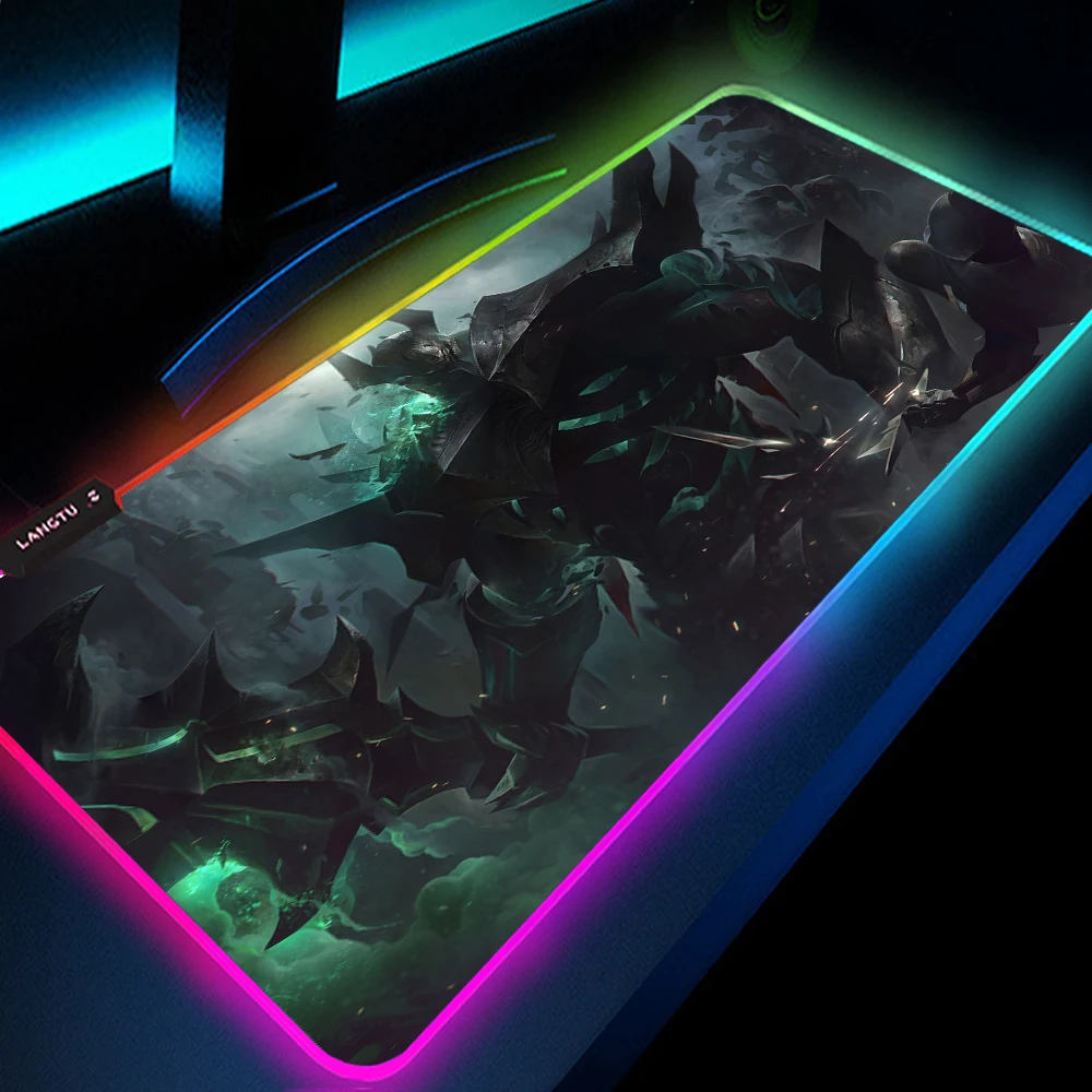 

Dark Star Mordekaiser Xxxl Mouse Pad Computer Carpet Gaming Laptops Rgb for Table Game Player Desk Mat Full Gamer Pc for Lol