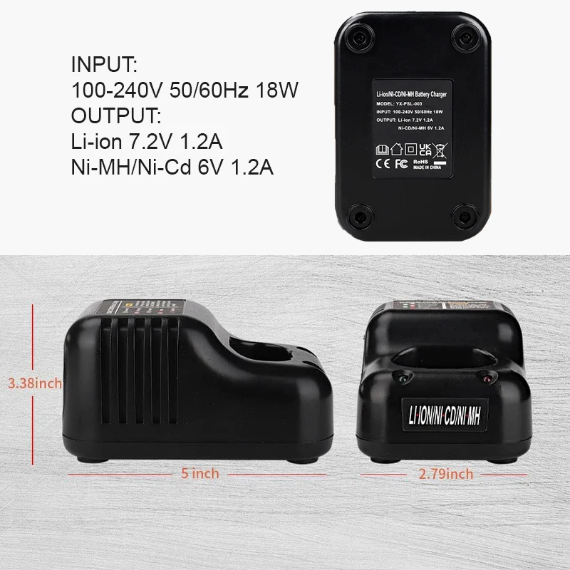 Зарядное устройство для Paslode 6 в 7 2 Li-Ion Ni-MH Ni-CD