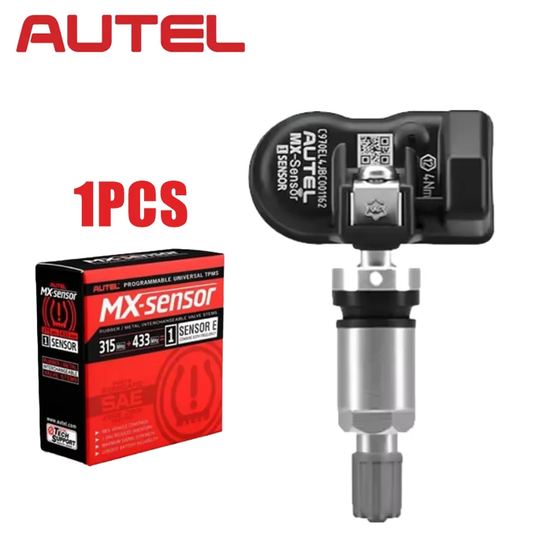 Фото Датчик Autel MX-Sensor 433 МГц/315 МГц 2-в-1 для TPMS, инструмент для ремонта шин, автомобильный аксессуар для MaxiTPMS TS501 TS508 TS508WF ITS600 №3