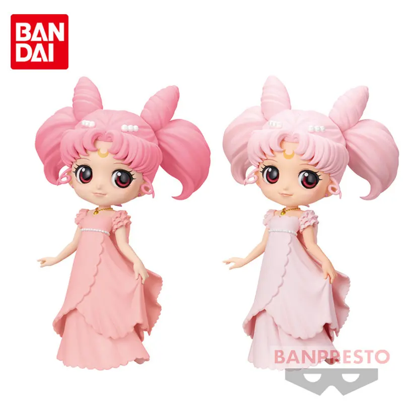 

Фигурки бандаи оригинальные BANPRESTO Q, 13 см, Сейлор Мун, Вечные Аниме фигурки, Chibiusa Kawaii, экшн-фигурки, коллекционные модели, игрушки