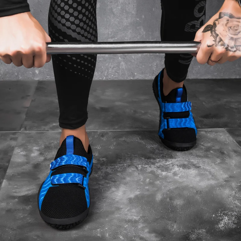 Men's and Women's Universal Weight Lifting Shoes Strength Hard Pull Yoga Gym Soft Soled Fitness Training Weight Lifting Shoes