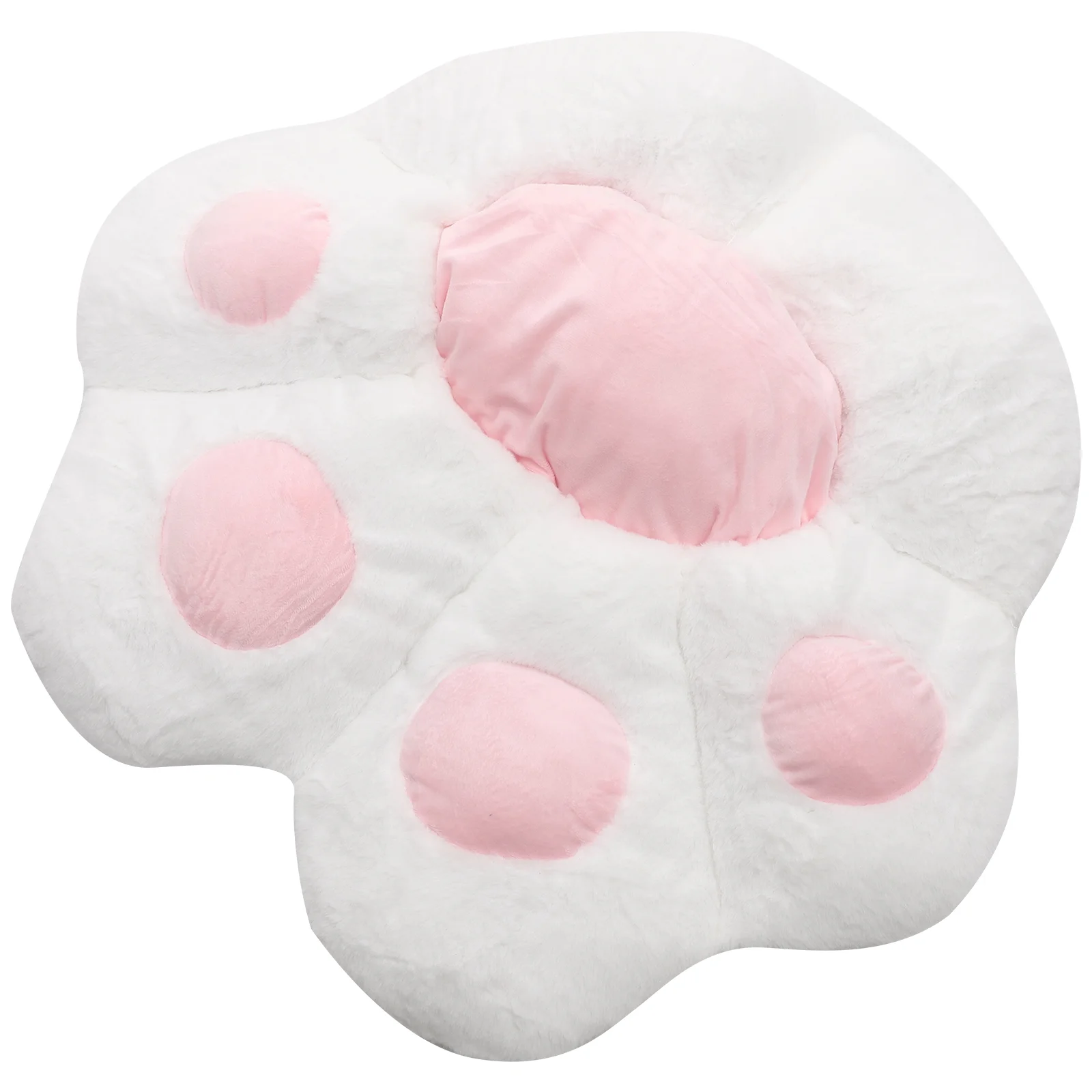 

Chair Cushion Pillow Cat Paw Floor Pad Cushions Cute Kawaii Plush Gaming Dining Lounger Rocking Patio