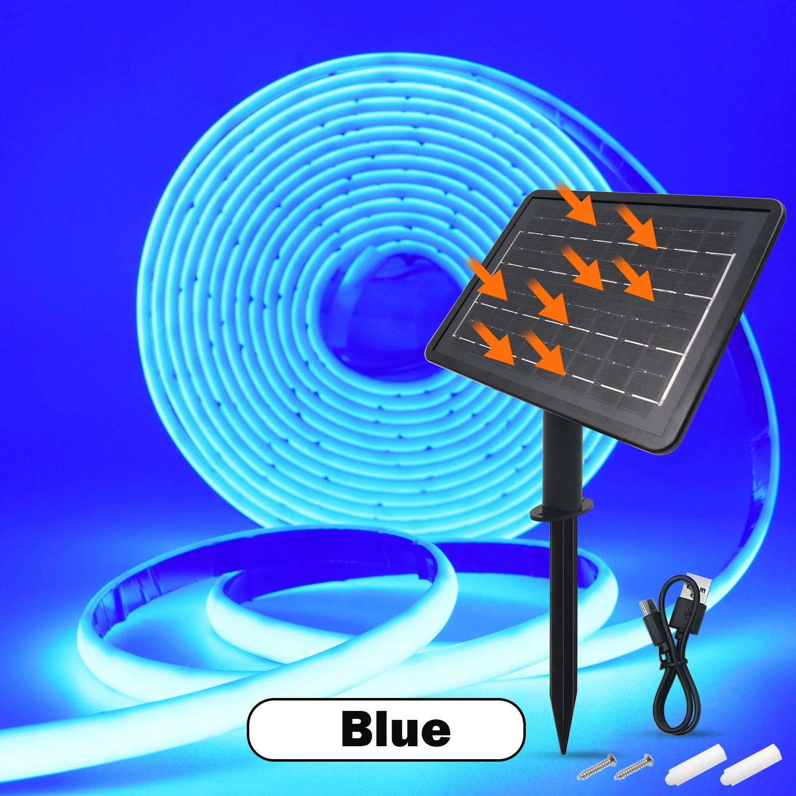 

Солнечная светодиодная лента KISUFU IP68 320 светодиодов/м