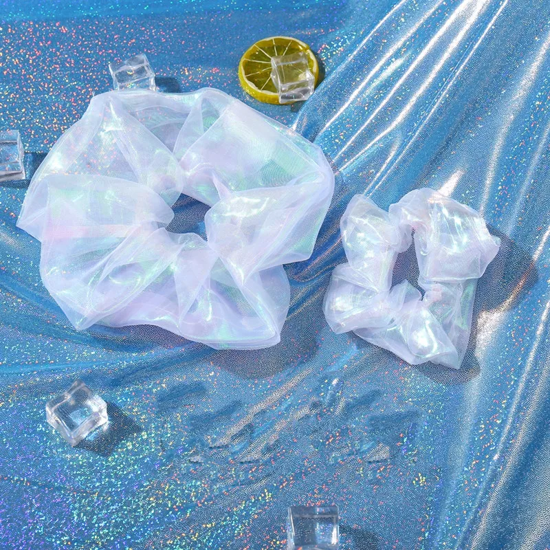 Элегантные прозрачные резинки для волос FANDY в Корейском стиле виде русалки