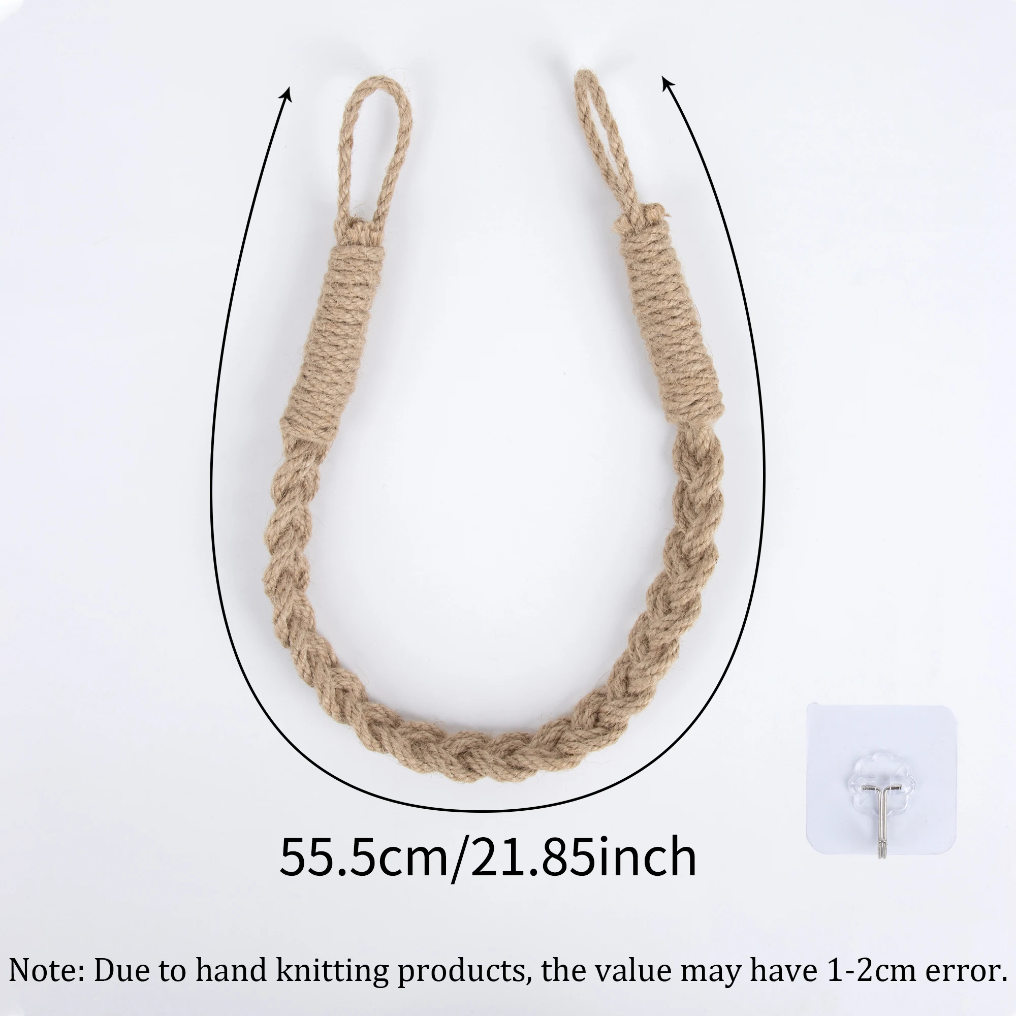 Макраме занавески подхваты пеньковая веревка плетение украшения дома