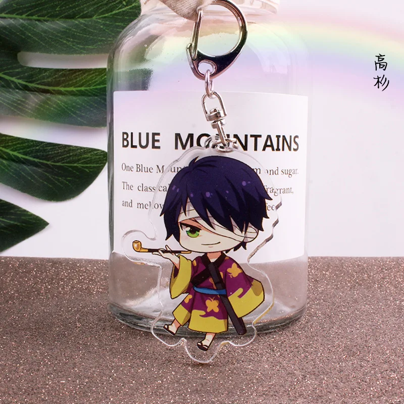 Okita Sougo Gintoki Shinpachi женский брелок для ключей мужской милый с подвеской сумки