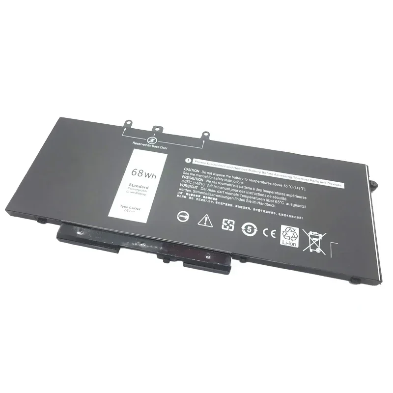 Новинка 2024 года GJKNX для Latitude E5480 5580 5490 5590 Precision M3520 M3530 GD1JP 7 6 В 68 Втч аккумулятор