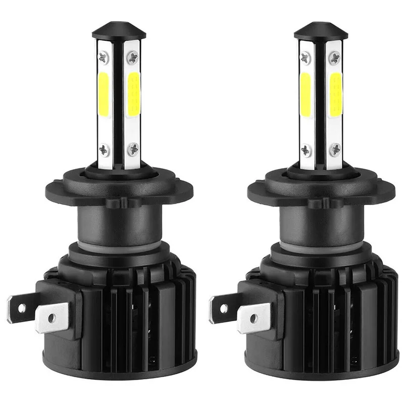 

4-сторонняя светодиодная Автомобильная фара F8, автомобильная светодиодная лампа, улучшенная секция, Универсальная автомобильная фара