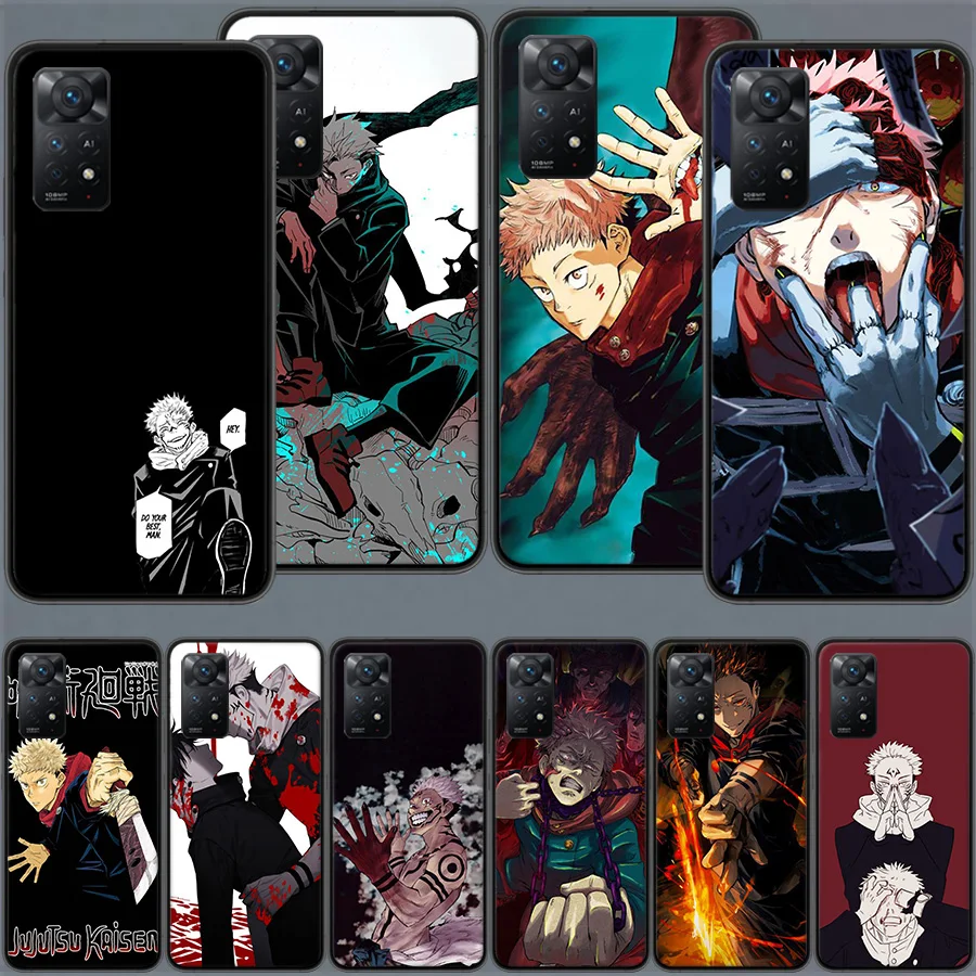 

Jujutsu Kaisen Anime Phone Case For Xiaomi Redmi 10A 10C 10X 10 9A 9C 9T 9 Prime 8A 8 7A 7 6A 6 A2 Lite S2 K40 K30 K20 Pro Cover
