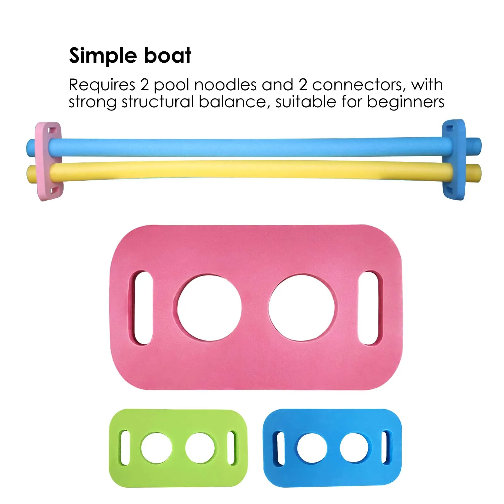 

Pool Noodle Connector With 2 Cross Holes Pool Noodle Accessory Foam Noodles Swim Pool Noodle Water Float Stick Floating Toys