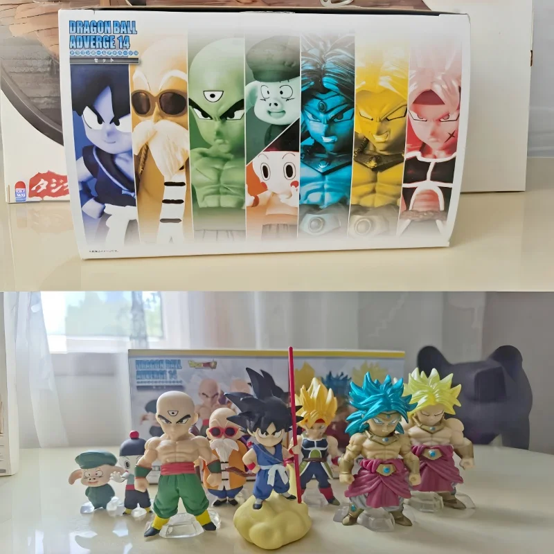 Фото В наличии Bandai Аниме Фигурки Dragon Ball Adverge14 Комический персонаж Сон Гоку Мастер Роши Коллекция Маленькая модель Кукла Игрушка №1