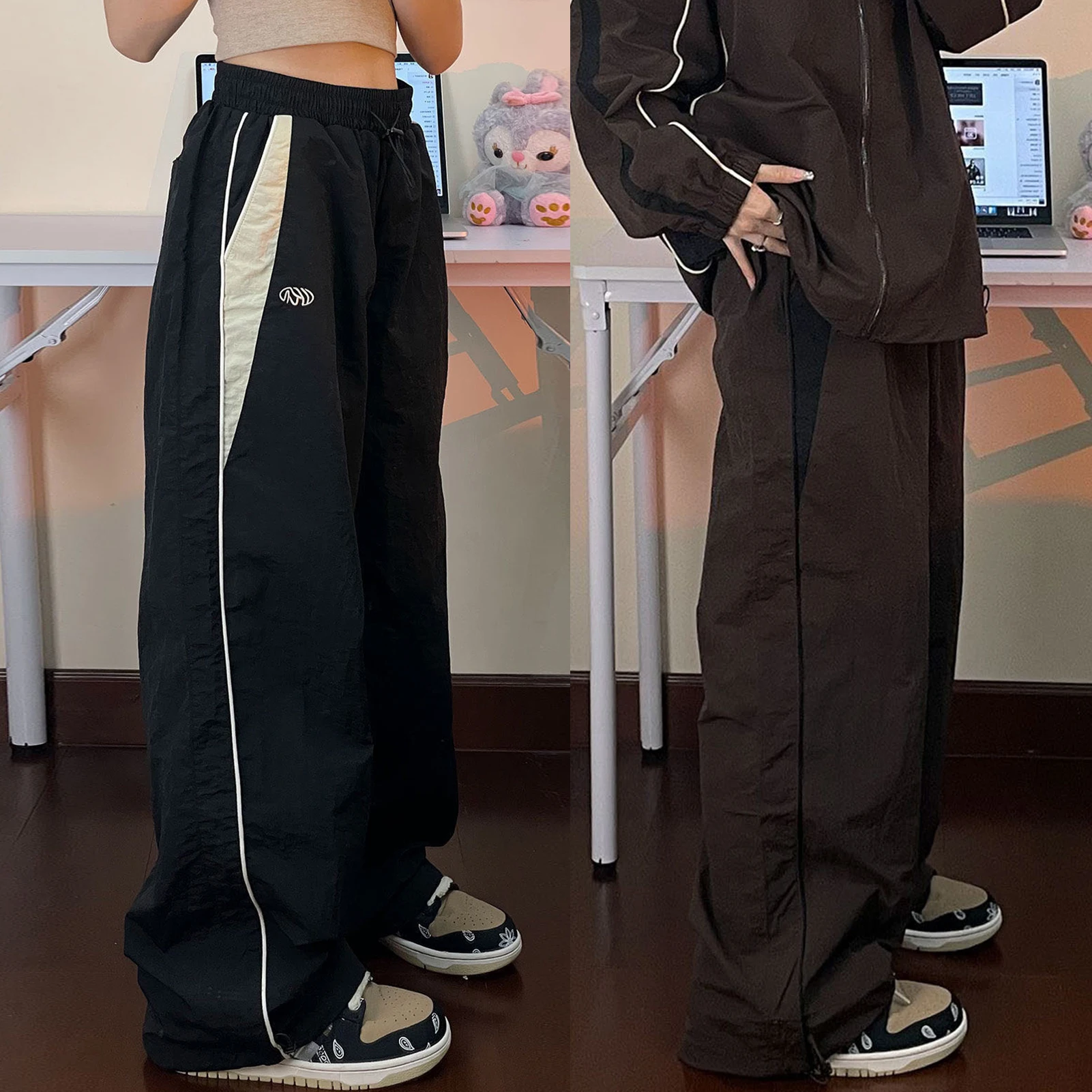 

Женский спортивный костюм-карго в стиле хип-хоп