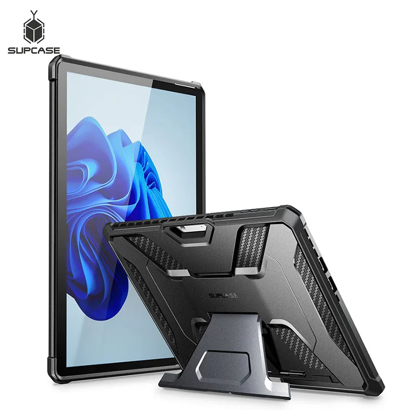 SUPCASE For Microsoft Surface Pro 9 Case 2022 Rugged Protective Case with Built-in Kickstand Compatible with Type Cover Keyboard