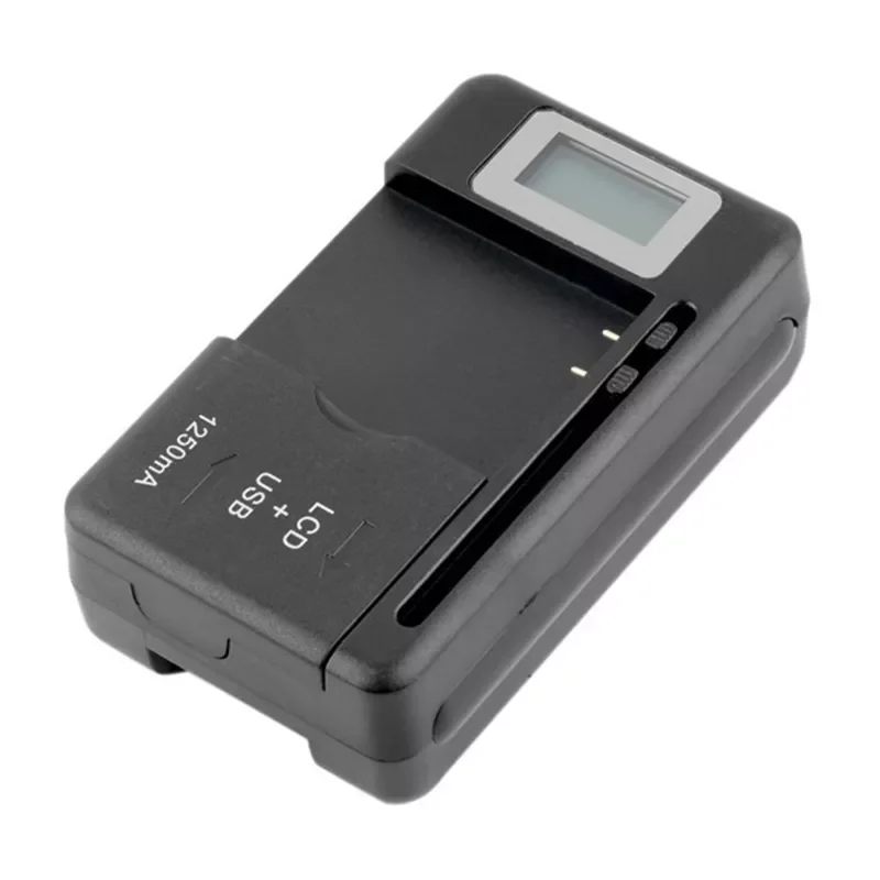 

Universal Mobile Battery US / EU Charger adapter with LCD Indicator Screen For Cell Phones USB Port