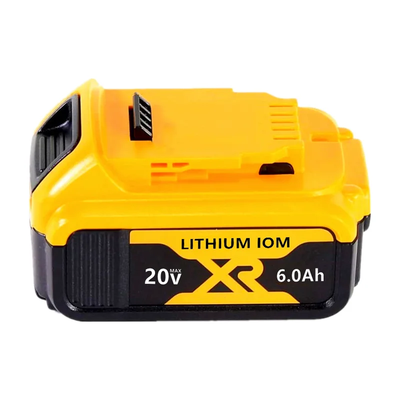 

2 x 6.0Ah 20V spare lithium ion battery with 3A DCB112 charger for Dewalt 18V DCB180 DCB181 DCB181-xj DCB200 DCB200-2 battery