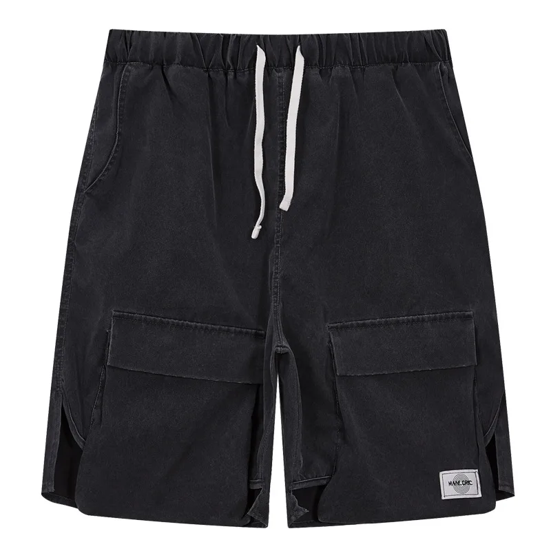 

Базовые короткие брюки 2022, мужские повседневные шорты, спортивные брюки для фитнеса, летние модные дышащие шорты-карго для тренировок в тре...