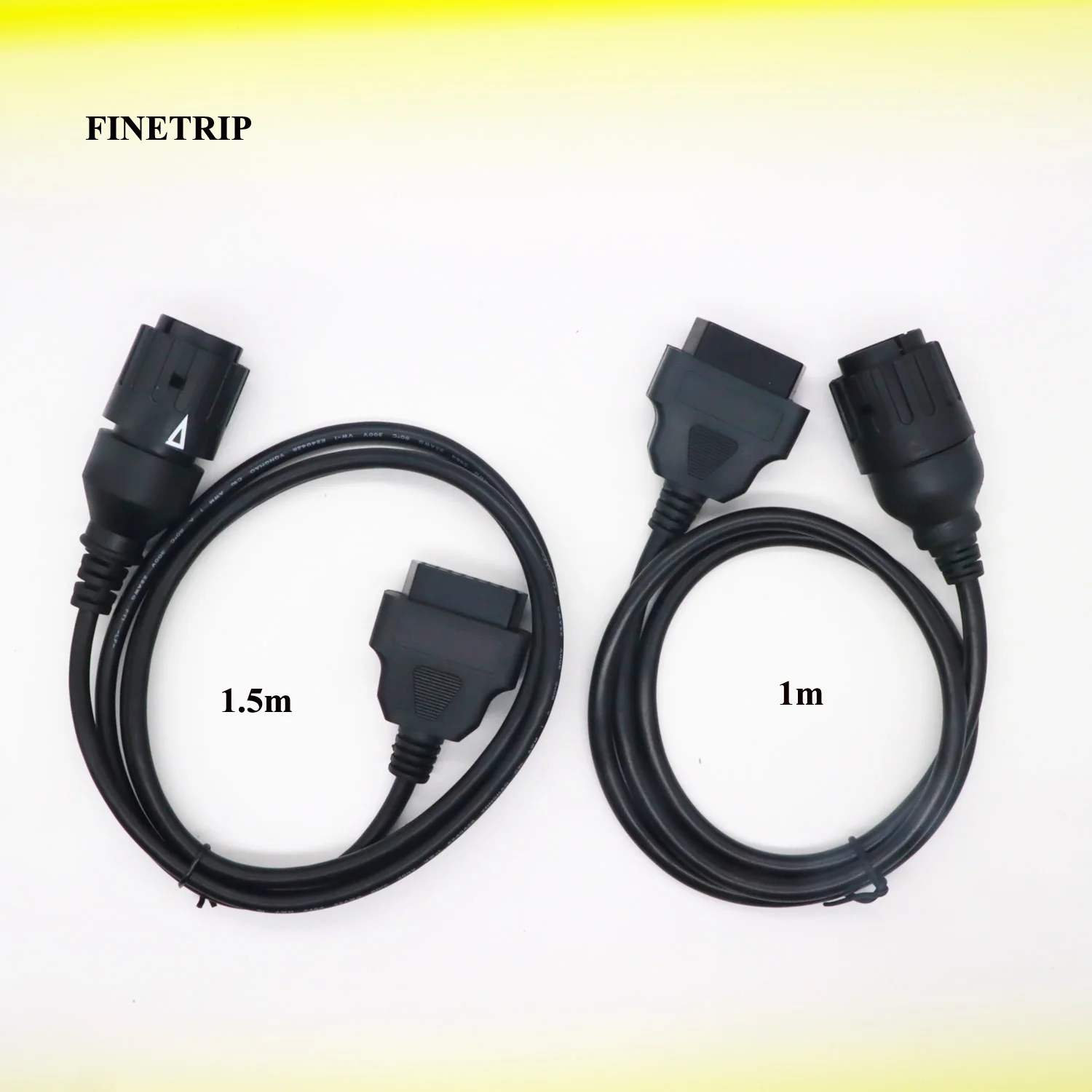 For BMW Motorcycles 10 Pin Adapter ICOM-D Cable 10Pin To 16Pin OBD2 Diagnostic Connector Motobikes OBD 2 Extension - купить по