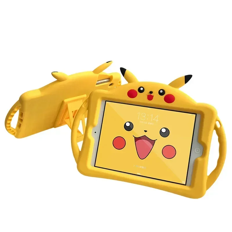 2024 настольный чехол Пикачу для iPad Pro 2021 Mini 2 3 4 Чехол 9 7 2017 2018 IPad Air 1 Резиновый мягкий