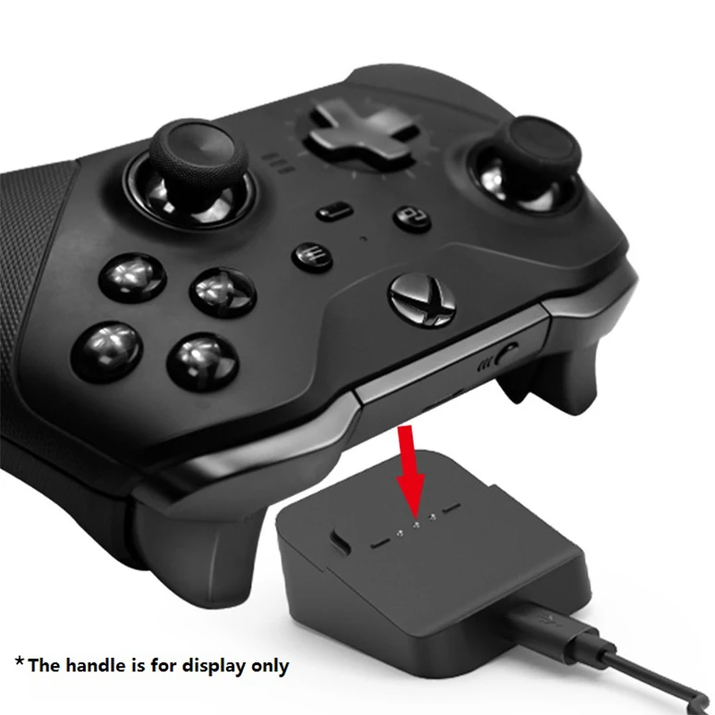 

Wireless USB Charging Base Stand For XBOX One Elite 2 Game Controller Handle Charger Dual Gamepad Station TYPE-C Interface Parts