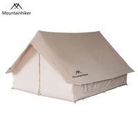 mountainhiker outdoor camping cotton eaves tent luxury big space 3 8 person family waterproof thickened hiking picnic tents