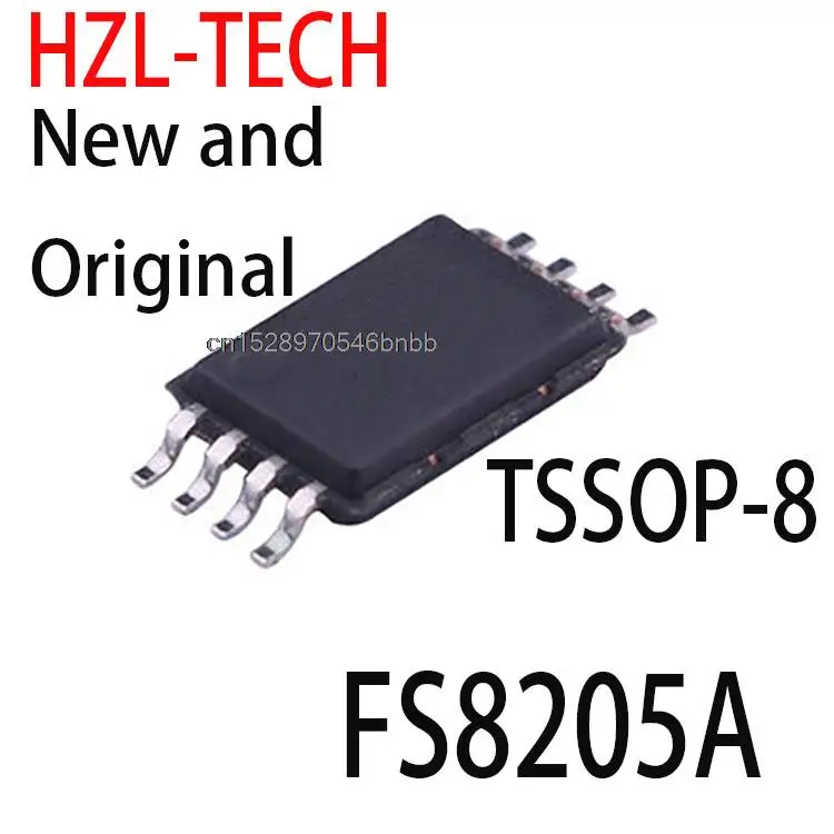 

10PCS New and Original TSSOP-8 FS8205A FS8205 CEG8205A CEG8205 TSSOP 8205 8205A DW01A SOT23-6 FS8205A DW01