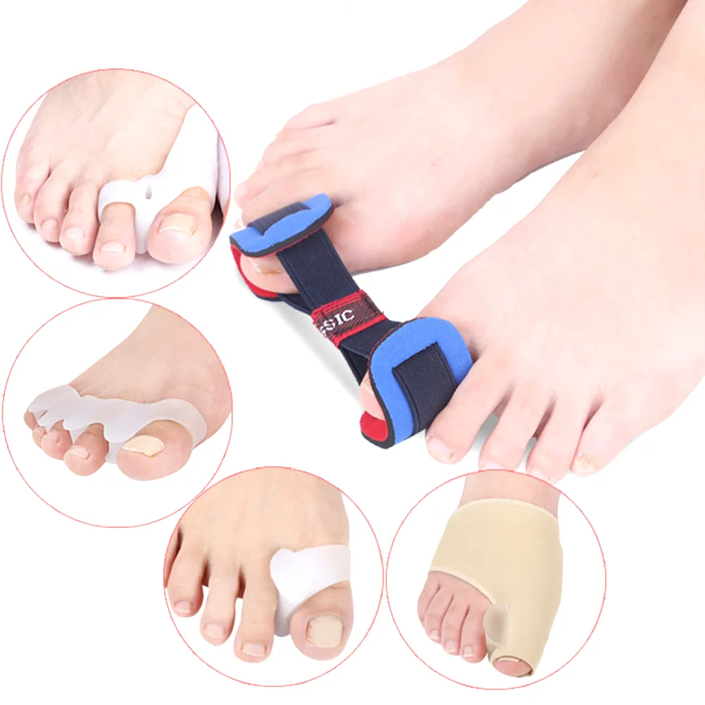 

Toe Corrector Separators Separatororthopedic Blister Corn Hammerspacers Tail Bunion Individual Finger Pedicure Set Crusher