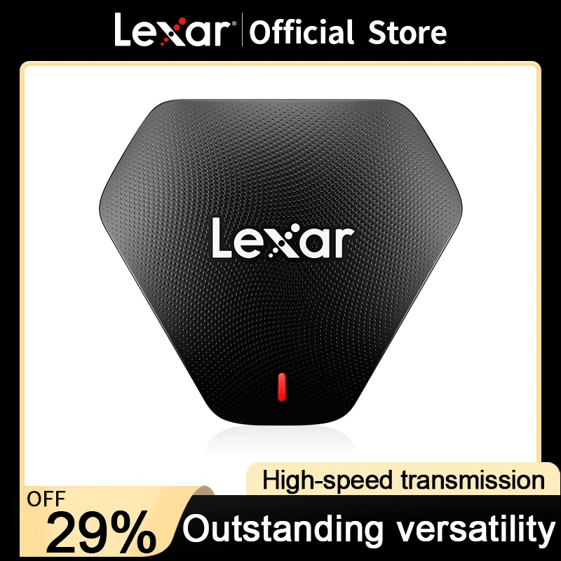 Lexar 3 в 1 кард-ридер USB 3.2 к SD Micro TF адаптер карты памяти для портативных ПК