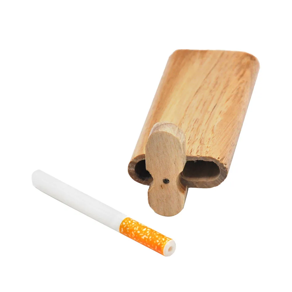 Деревянная коробка для сигарет и труб держатель органайзер набор поворотных