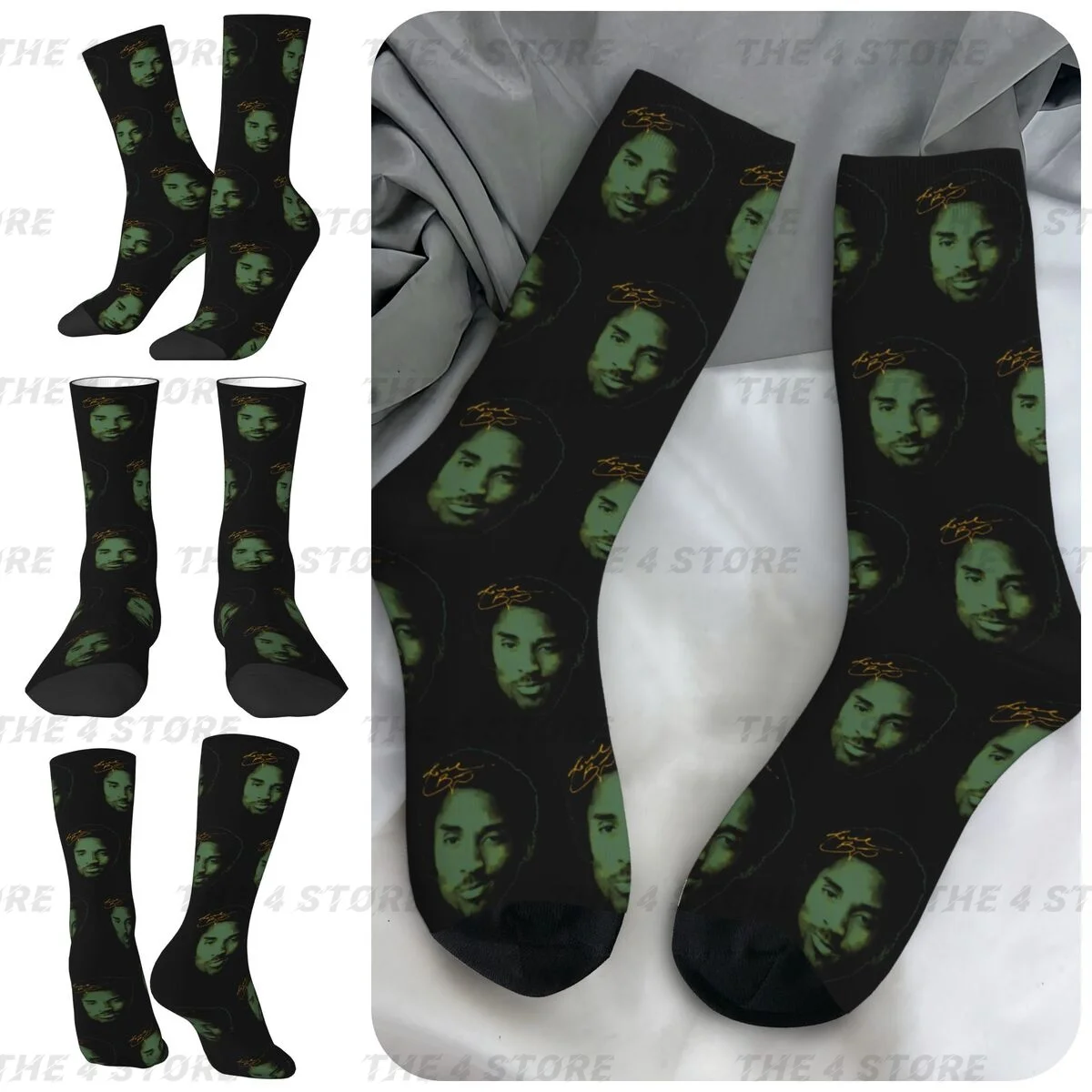 Kobe Bryant 24 высокоэластичные мужские и женские носки из полиэфирного волокна с