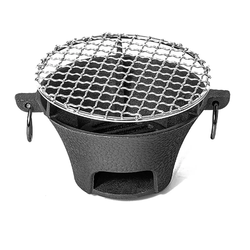 Cast Iron Camping Stove Outdoor Brazier Domestic Indoor Camping Stove Cooking Tea Fogareiro Portatil Camping Gas Equipment