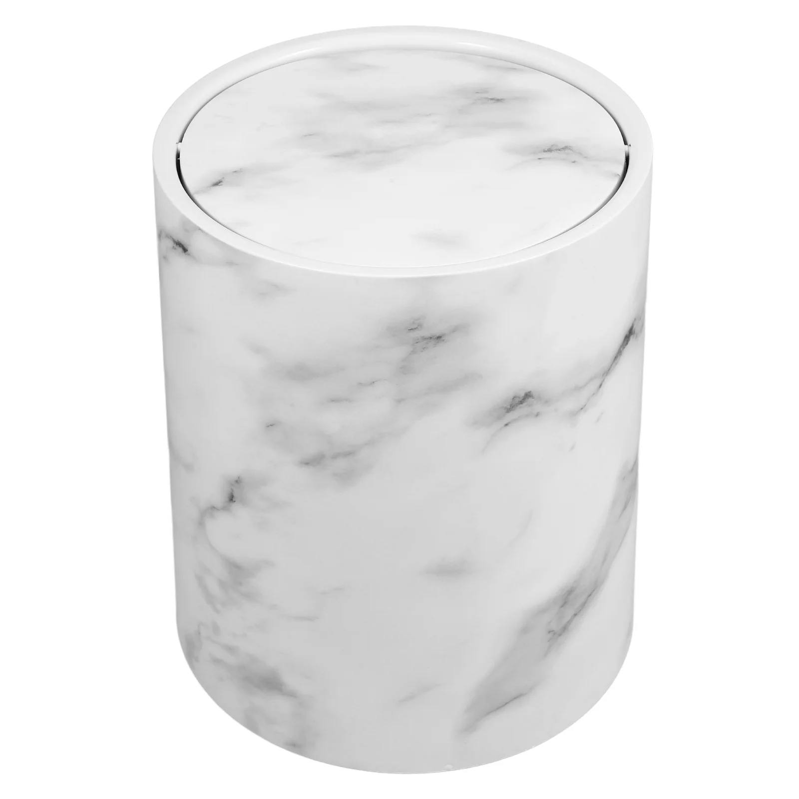 Мраморный дизайн мусорный бак с крышкой автоматический дозатор мыла аксессуары