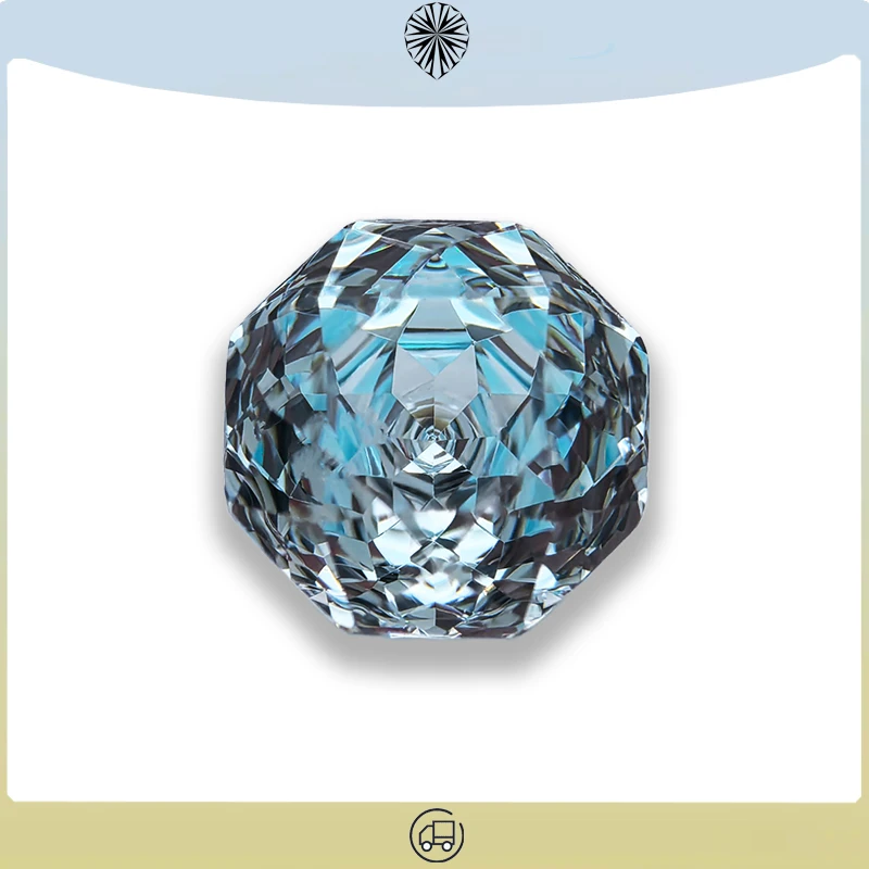 Цирконий оптовая продажа Bozi Soda Color розовая огранка подвески бусины для